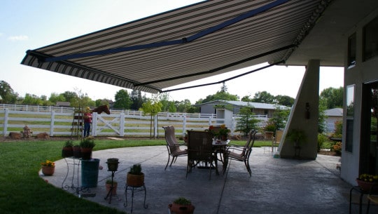 matching your awnings and exterior design