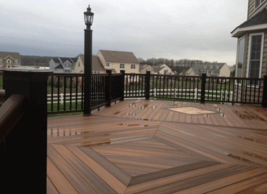 Ambler Deck Builder wood deck