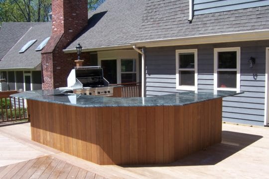 Montgomery County outdoor kitchen