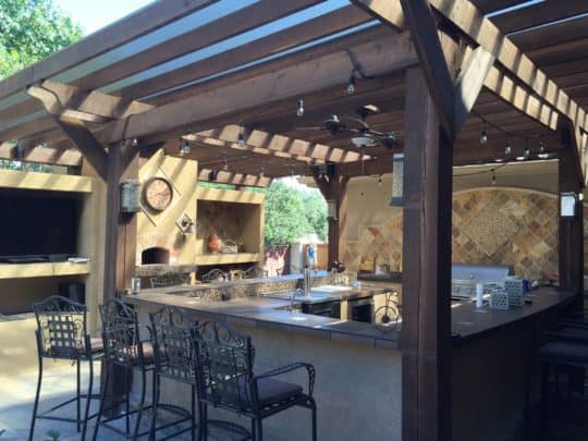 Montgomery County outdoor kitchen