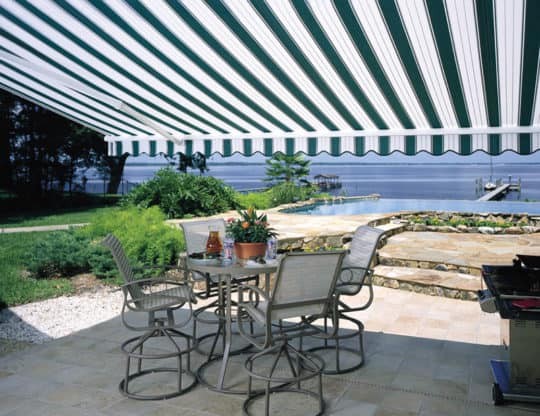 Pennsylvania retractable awning installation Paul Construction