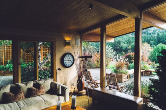 sunroom living room